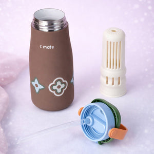 Little Surprise Box Moo Series Insulated Thermos Bottle with Filter – 600ml - Water Bottle