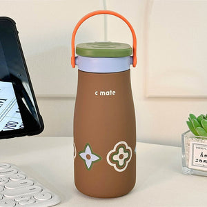 Little Surprise Box Moo Series Insulated Thermos Bottle with Filter – 600ml - Water Bottle