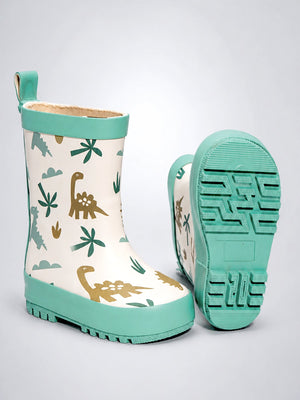 Little Surprise Box Mr. Dash T-Rex Rain Gumboots | The Mom Store - Monsoon Wear