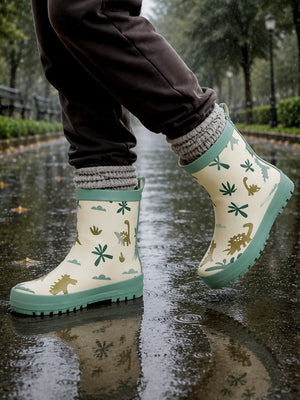 Little Surprise Box Mr. Dash T-Rex Rain Gumboots | The Mom Store - Monsoon Wear
