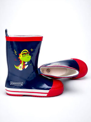 Little Surprise Box Mr. Dino Harris Rain Gumboots | The Mom Store - Monsoon Wear