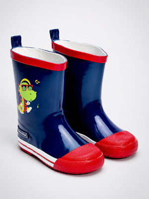 Little Surprise Box Mr. Dino Harris Rain Gumboots | The Mom Store - Monsoon Wear