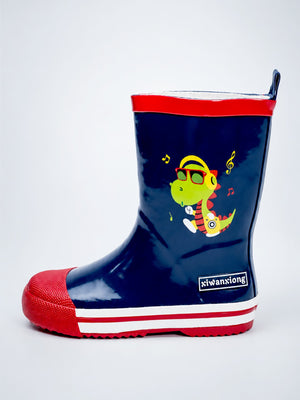 Little Surprise Box Mr. Dino Harris Rain Gumboots | The Mom Store - Monsoon Wear