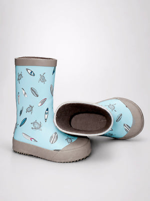 Little Surprise Box Mr. Neptune Shell Rain Gumboots | The Mom Store - 24EU Kids Gumboots