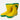 Little Surprise Box Mr. Yelosaur Stripe Flexible Rubber Rain Gumboots for Toddlers and Kids - LSB - S6 - GB - YELOWSAUR - 29EU