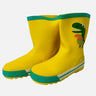 Little Surprise Box Mr. Yelosaur Stripe Flexible Rubber Rain Gumboots for Toddlers and Kids - LSB - S6 - GB - YELOWSAUR - 29EU