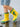 Little Surprise Box Mr. Yelosaur Stripe Rain Gumboots | The Mom Store - 29EU Kids Gumboots