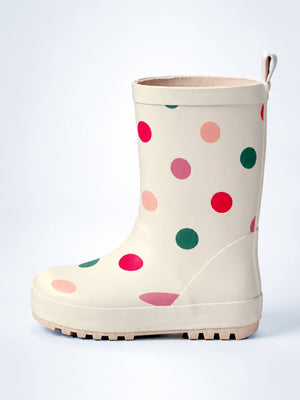 Little Surprise Box Ms. Swiss Dots Rain Gumboots | The Mom Store - 20EU Kids Gumboots