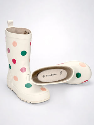 Little Surprise Box Ms. Swiss Dots Rain Gumboots | The Mom Store - 20EU Kids Gumboots