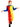 Little Surprise Box, Multi - color Clown, Halloween Costume Fancy Dress Up - LSB - HWC - MULTICLOWN - 4 - 6Y