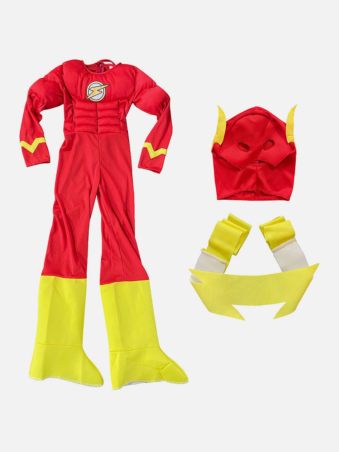 Little Surprise Box Muscle Superhero Kids Halloween Costume Dress Up - LSB - HWC - REDSUPRHERO - M