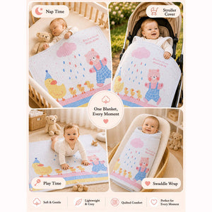 Little Surprise Box Muslin Cotton Blanket | The Mom Store - Duck Blanket