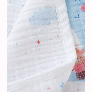Little Surprise Box Muslin Cotton Blanket | The Mom Store - Elephant Blanket