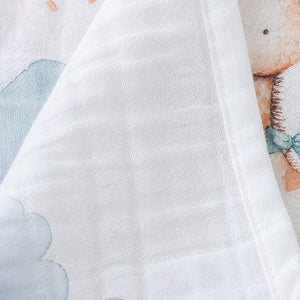 Little Surprise Box Muslin Cotton Blanket | The Mom Store - Giraffe Blanket