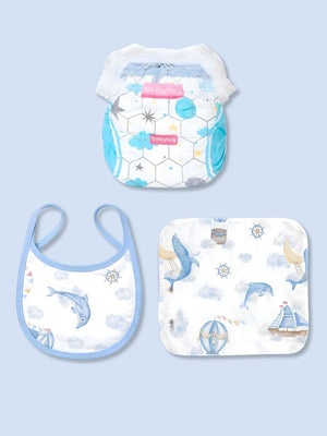 Little Surprise Box Nautical Treasure Hamper 21pcs | The Mom Store - Baby Gifting