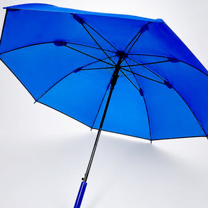 Little Surprise Box Navy Blue Border Umbrella | The Mom Store - Monsoon Wear