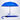 Little Surprise Box Navy Blue Border Umbrella | The Mom Store - Monsoon Wear