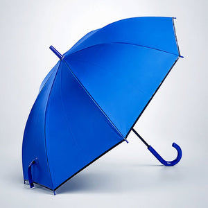 Little Surprise Box Navy Blue Border Umbrella | The Mom Store - Monsoon Wear