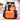 Little Surprise Box Navy Blue & Orange Fox School Backpack with Detachable Pouch for Kids - School Bag