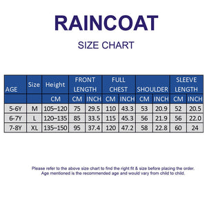Little Surprise Box Navy Blue Pocket Patch Raincoat | The Mom Store - L Kids Raincoat
