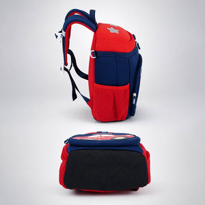Little Surprise Box Navy Red Car Kids Backpack | The Mom Store - Back To School