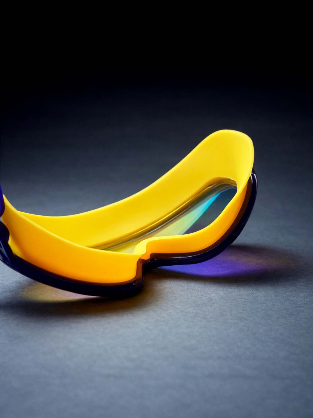 Little Surprise Box Navy & Yellow Anti - Fog UV Protection Leakproof Swim Goggles for Kids, 7–15 Years - Swim Goggles