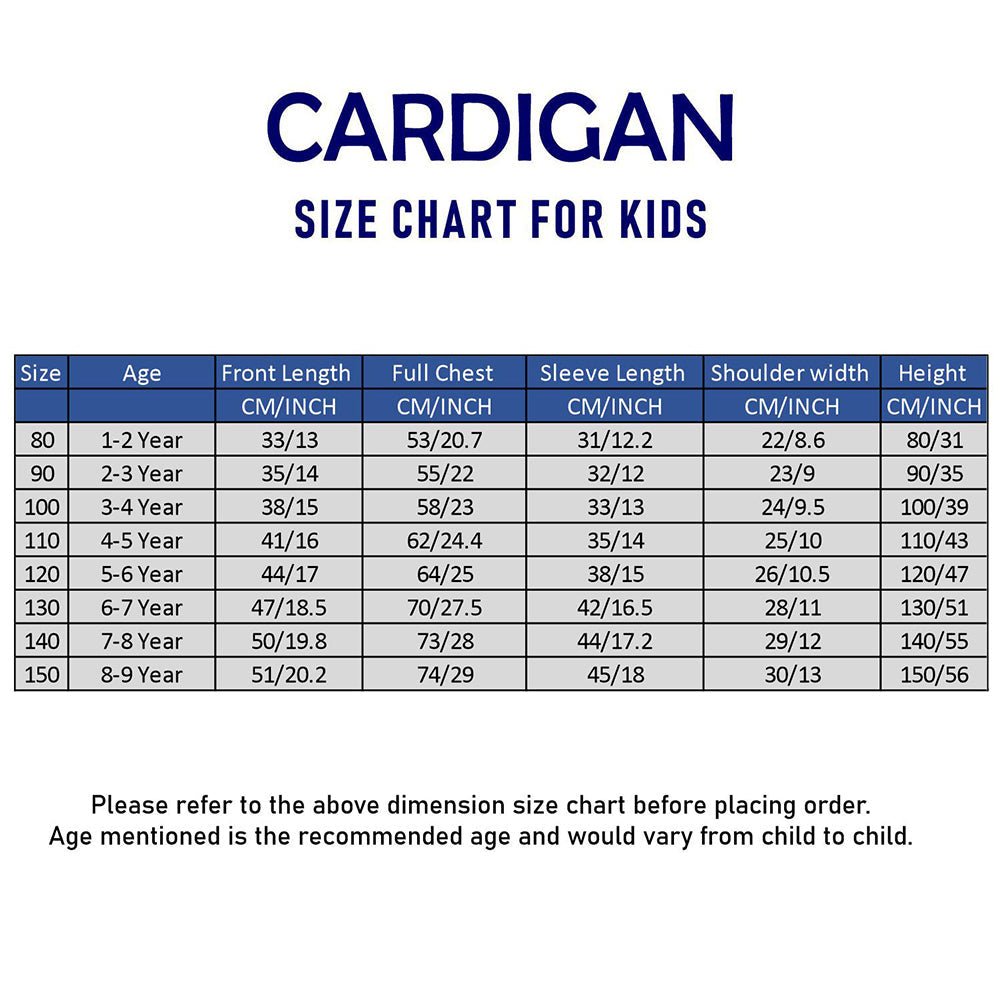 Little Surprise Box Navy & Yellow Stripes Cardigan with Muffler, Winter Cardigan Sweater for Kids - 4 - 5 Years Kids Sweater