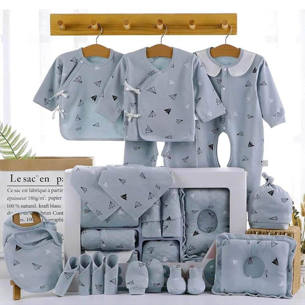 Little Surprise Box Newborn Baby Boy/Baby Girl 21pcs Gift Box - Peach Baby Gift Sets