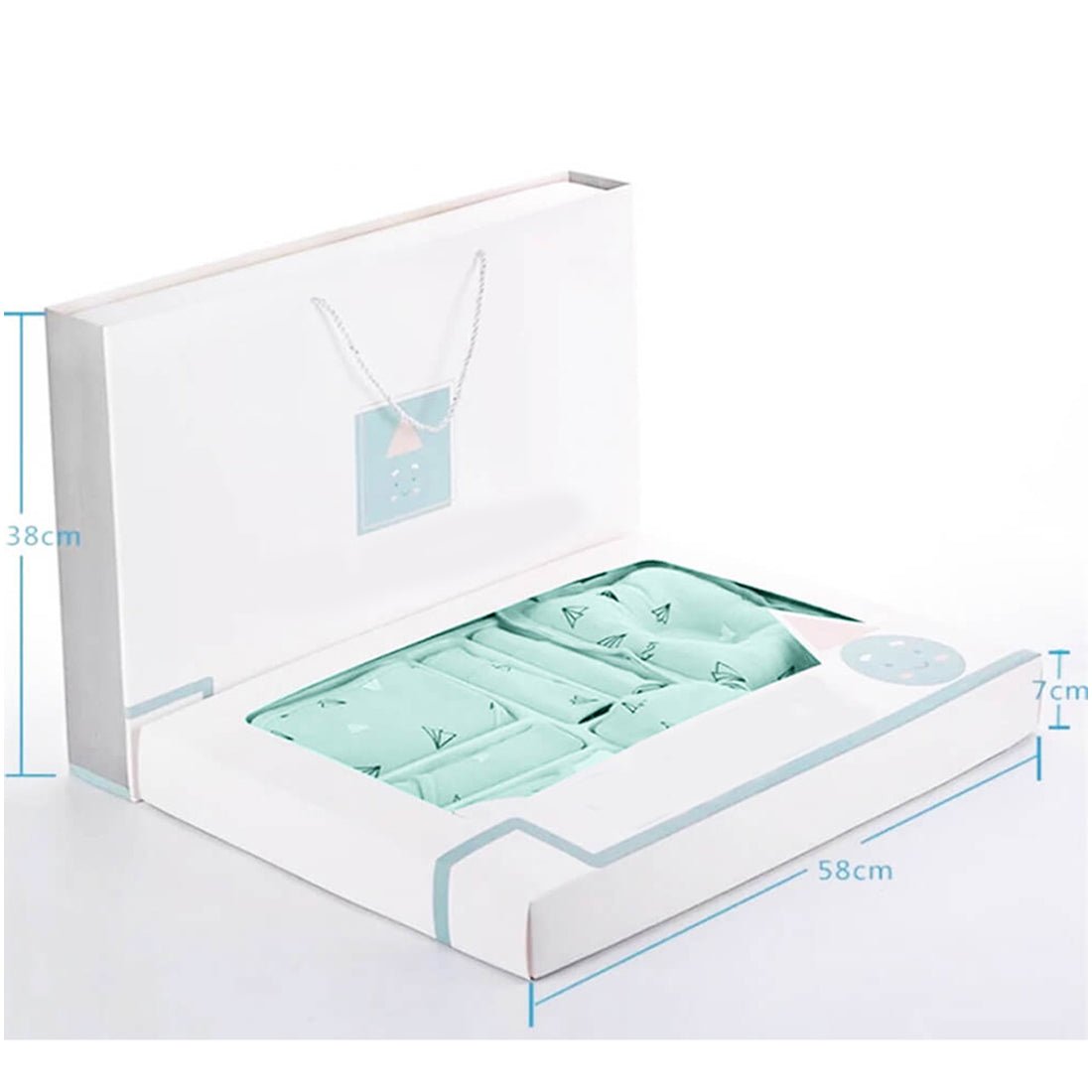 Little Surprise Box Newborn Baby Boy/Baby Girl 21pcs Gift Box - Mint green Baby Gift Sets