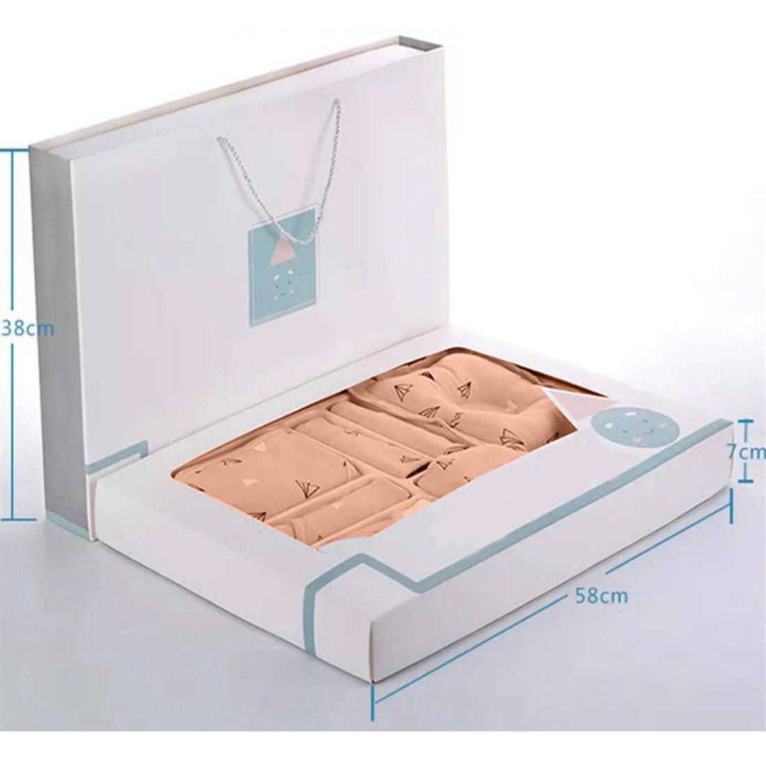 Little Surprise Box Newborn Baby Boy/Baby Girl 21pcs Gift Box - Peach Baby Gift Sets