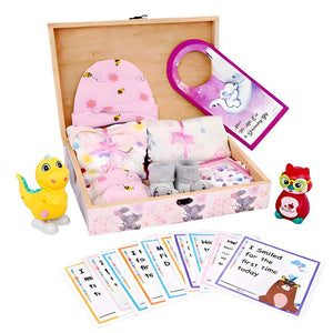 Little Surprise Box Newborn Little Pinewood Gift Hamper Box Set - Pink Baby Gift Sets