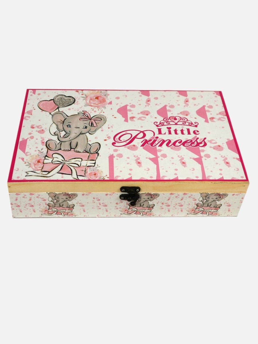 Little Surprise Box Newborn Little Pinewood Gift Hamper Box Set - LSB-NBH-PNKPRINCESSPINEWD