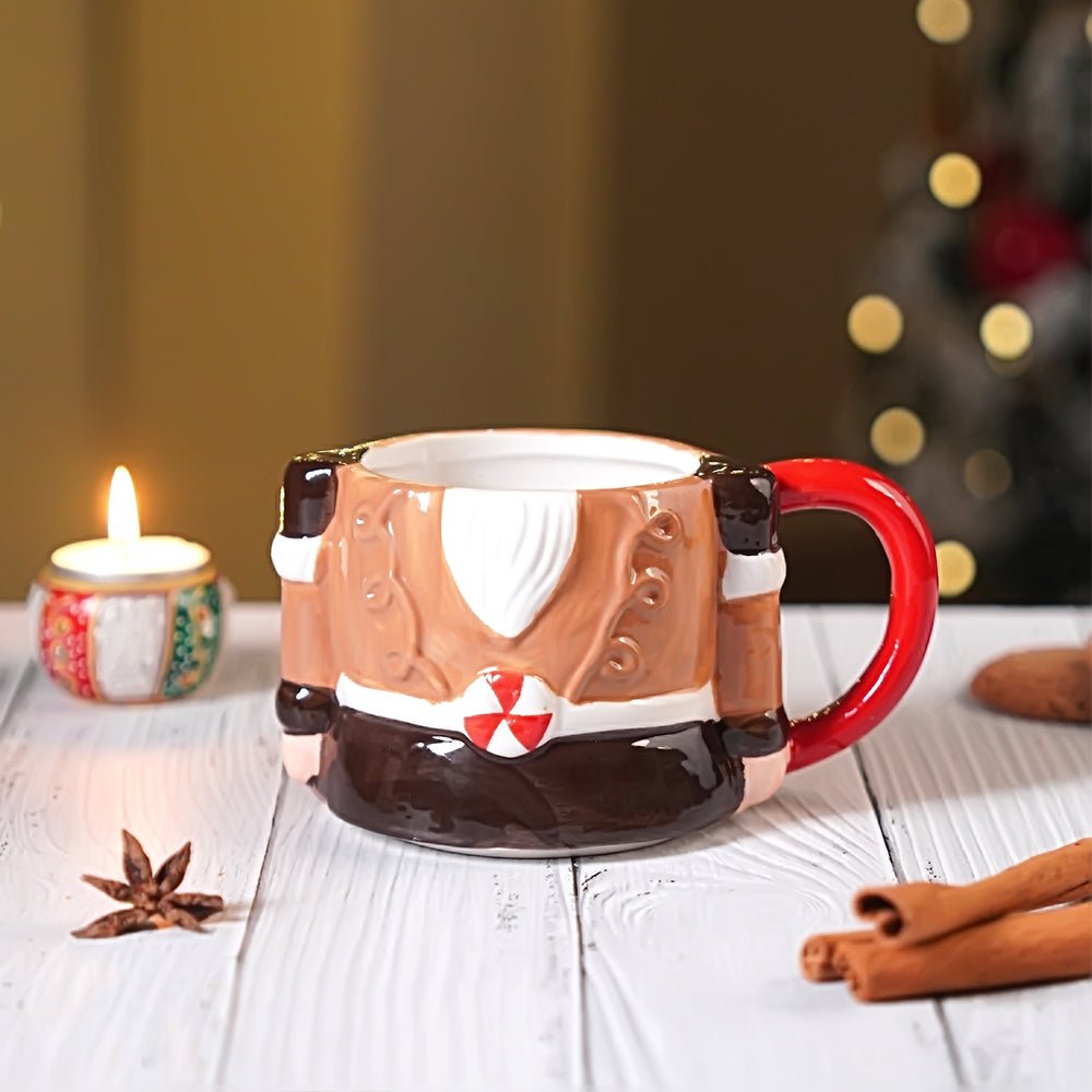 Little Surprise Box Nutcracker themed 3pcs Hot chocolate and Coffee chrsitmas Mugs Set. - Christmas Cutlery