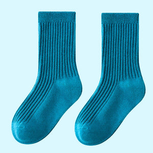 Little Surprise Box Olive Mint Teal Socks Set | The Mom Store - 2 - 5 Years Kids Socks