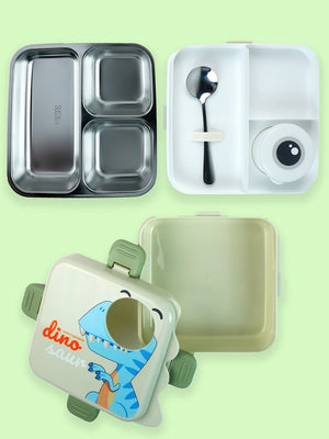 Little Surprise Box, One Eye Stainless Steel Lunch Box For Kids - LSB - LB - ONEEYE - OLV