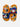 Little Surprise Box Orange all over Space theme Slip on Clogs/Footwear for Toddlers & Kids - LSB - FW - ORNGSPCEALLOVR - 24/25EU