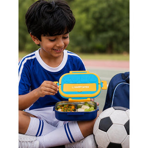 Little Surprise Box Orange Blue Bento Lunch Box | The Mom Store - Orange Lunch Box