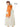 Little Surprise Box, Orange & Cream Dual color Long style Raincoat for Kids - LSB - RC - ORNGCRM - DUAL - 2XL