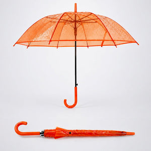 Little Surprise Box Orange Jelly Umbrella | The Mom Store - Monsoon Wear