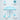 Little Surprise Box Pastel Blue Border Umbrella | The Mom Store - Monsoon Wear