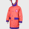 Little Surprise Box, Peach Donut unicorn knee length raincoat for kids - LSB - RC - PCHDONUT - UNI - LK - S