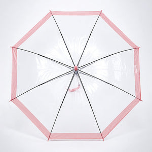 Little Surprise Box Peach Transparent Umbrella | The Mom Store - Monsoon Wear