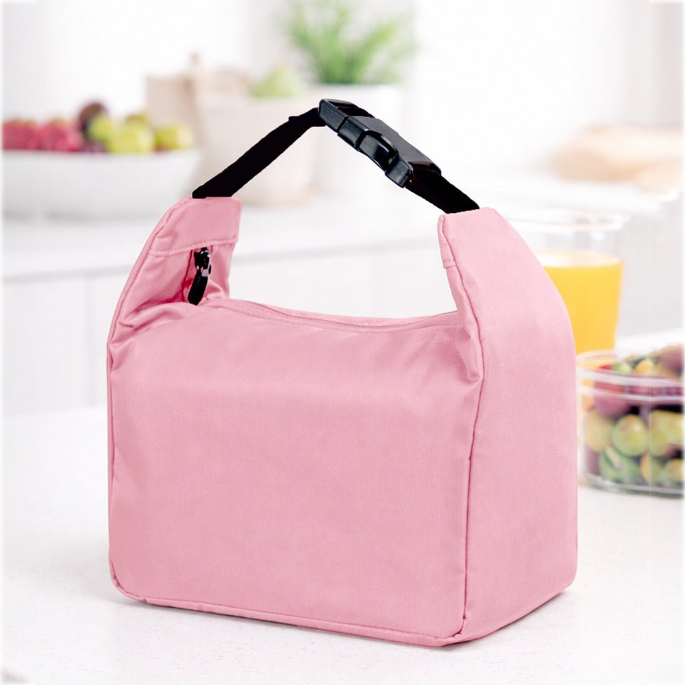 Little Surprise Box Pink Adjustable Buckle Hook Style Insulated Lunch Bag for Kids & Adults - Lunch Bag
