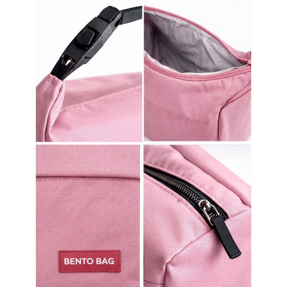 Little Surprise Box Pink Adjustable Buckle Hook Style Insulated Lunch Bag for Kids & Adults - Lunch Bag
