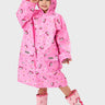 Little Surprise Box, Pink all over unicorn knee length Raincoat for Kids - LSB - RC - ALLOVER - UNI - S
