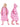 Little Surprise Box, Pink all over unicorn knee length Raincoat for Kids - LSB - RC - ALLOVER - UNI - S