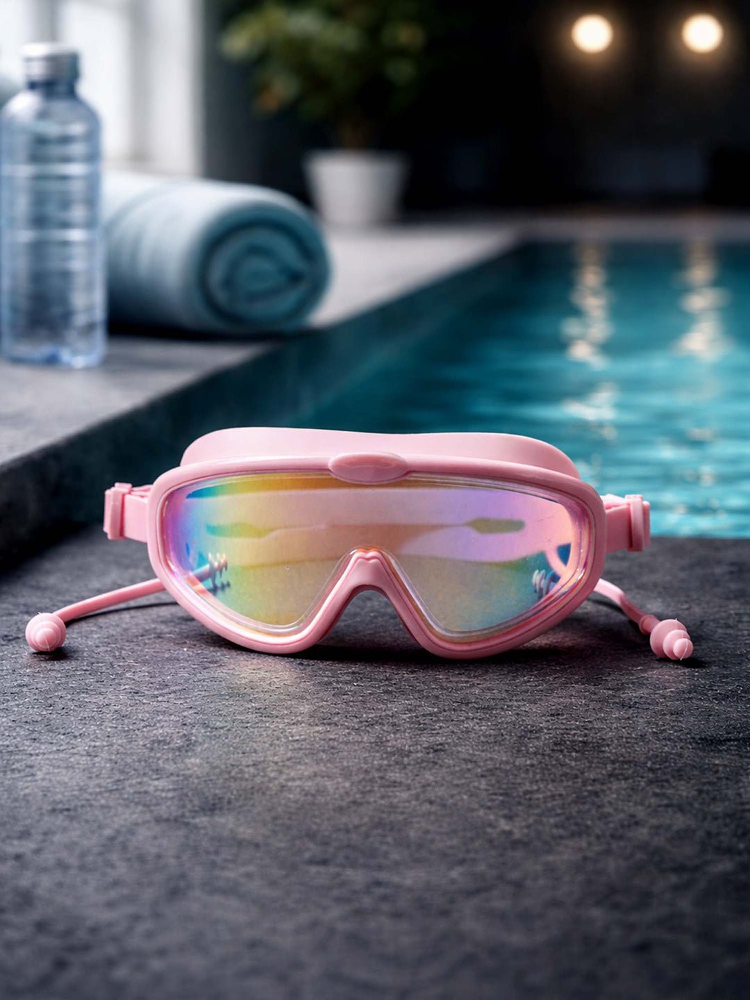 Little Surprise Box Pink Anti - Fog UV Protection Leakproof Swim Goggles for Kids, 7–15 Years - Swim Goggles