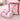 Little Surprise Box Pink Cart Teddy Muslin Baby Blanket with Pouch - Baby Blanket