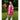 Little Surprise Box Pink Colour-Block Raincoat | The Mom Store - L Kids Raincoat