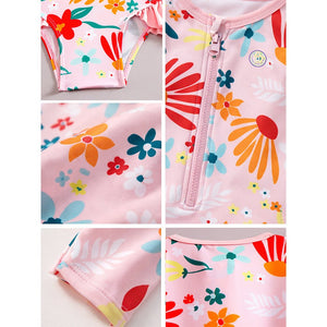 Little Surprise Box Pink Daisy Swimwear - Cute Comfort | The Mom Store - 12 - 18 Months Girls Swimwear